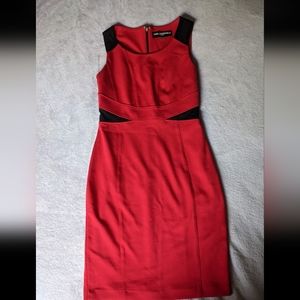 Karl lagerfield red dress